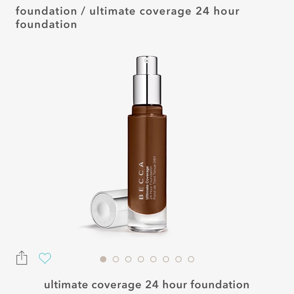 SOLD ⭐️4/$25⭐️BECCA ultimate cover foundation espresso - Picture 7 of 11